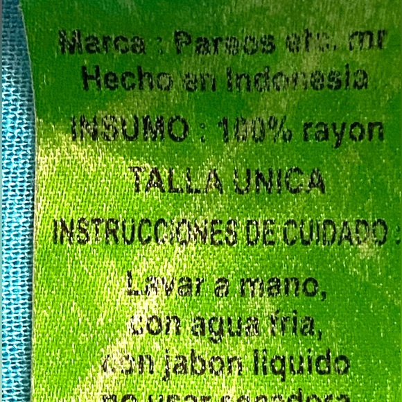 2 Rayon Sarong, Table Cover, Curtain, Shawl with Tassels! Colorful, Soft, NEW! - Picture 8 of 8